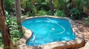 Alberca al aire libre 