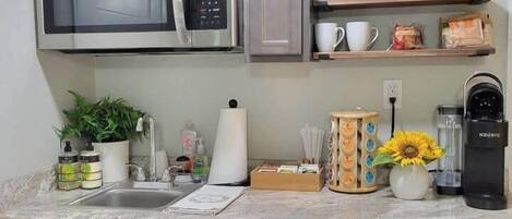 Refrigerador y microondas