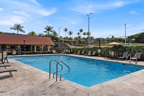 Condo, 1 Queen Bed with Sofa bed (Keauhou Kona Surf & Racquet Club#7-10) | Pool