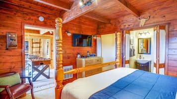 4 habitaciones, tabla de planchar con plancha y cuna de viaje