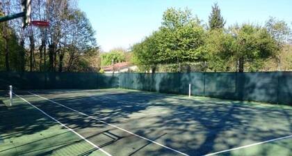 Tiny house et terrasse sur l'Ăźle