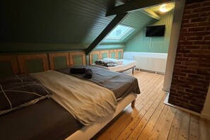 5 chambres, Wi-Fi, literie fournie