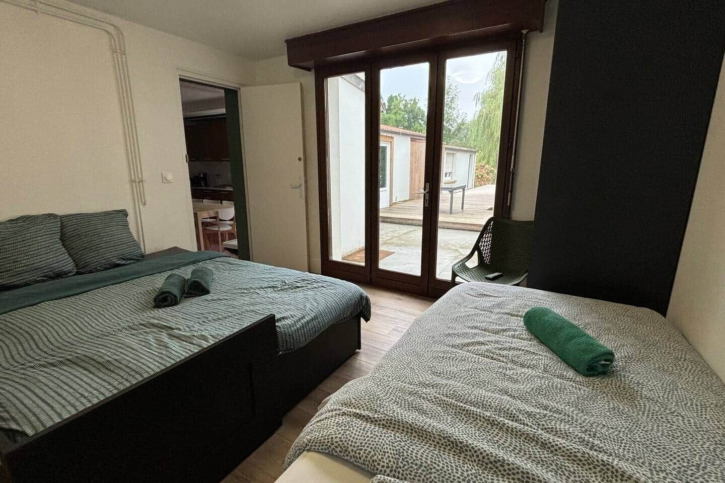 5 habitaciones, wifi y ropa de cama 