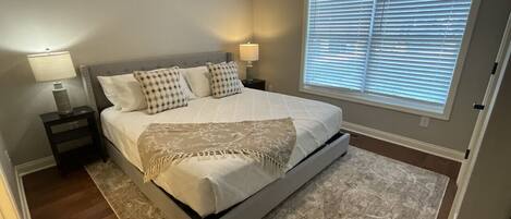 3 bedrooms, iron/ironing board, travel cot, free WiFi