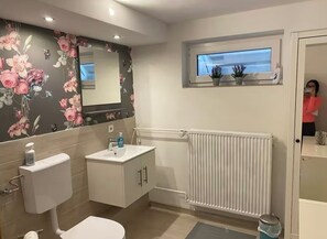 Hiustenkuivaaja, pyyhkeet, vessapaperi