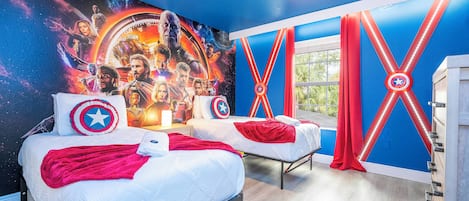 4 bedrooms, iron/ironing board, Internet, bed sheets