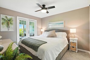 2 chambres, fer et planche à repasser, Wi-Fi, literie fournie