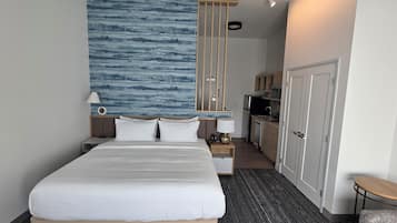 Blackout curtains, iron/ironing board, free cots/infant beds, free WiFi