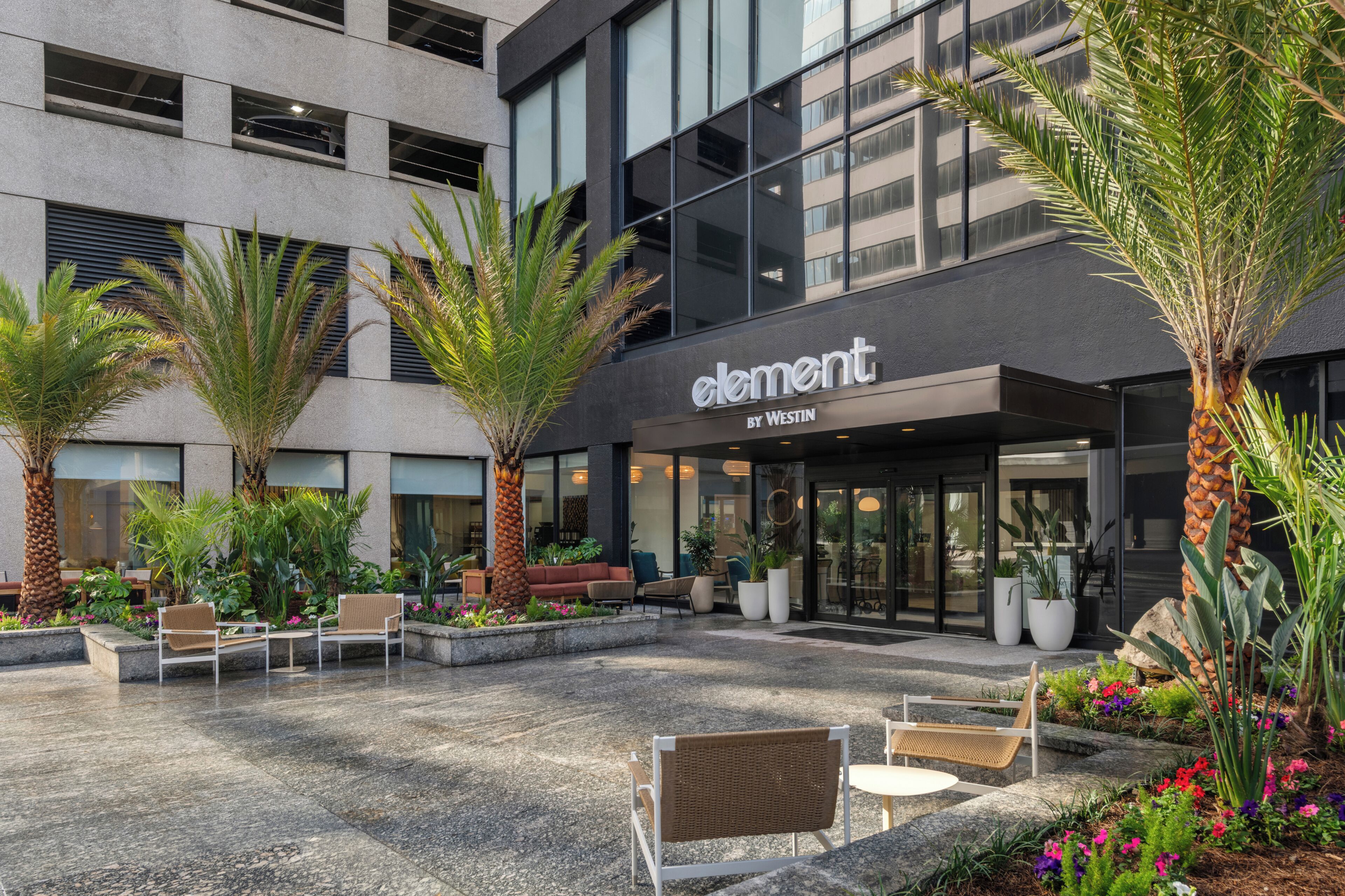 Fassade der Unterkunft