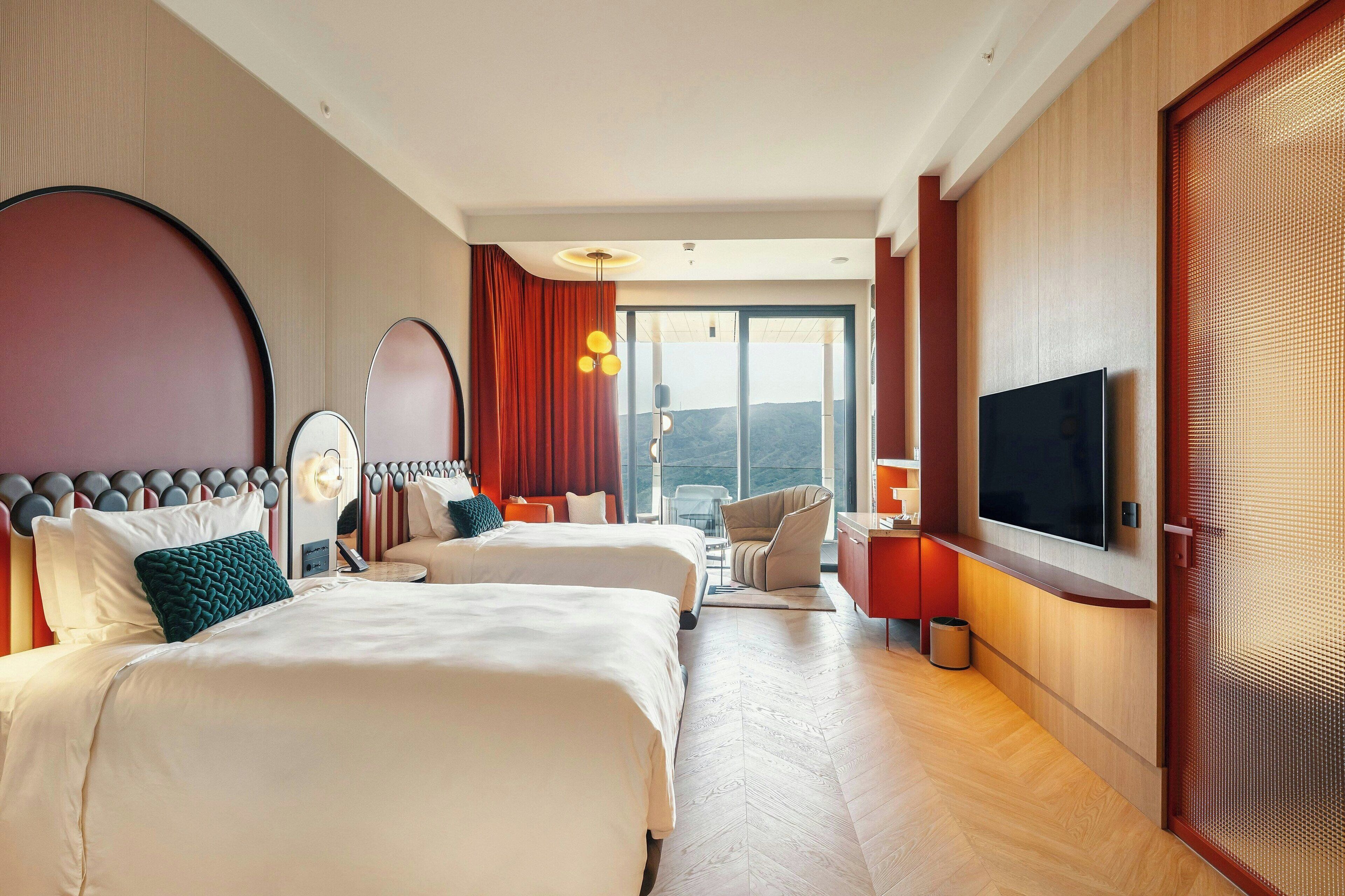 Soundproofing, iron/ironing board, free cribs/infant beds, free WiFi