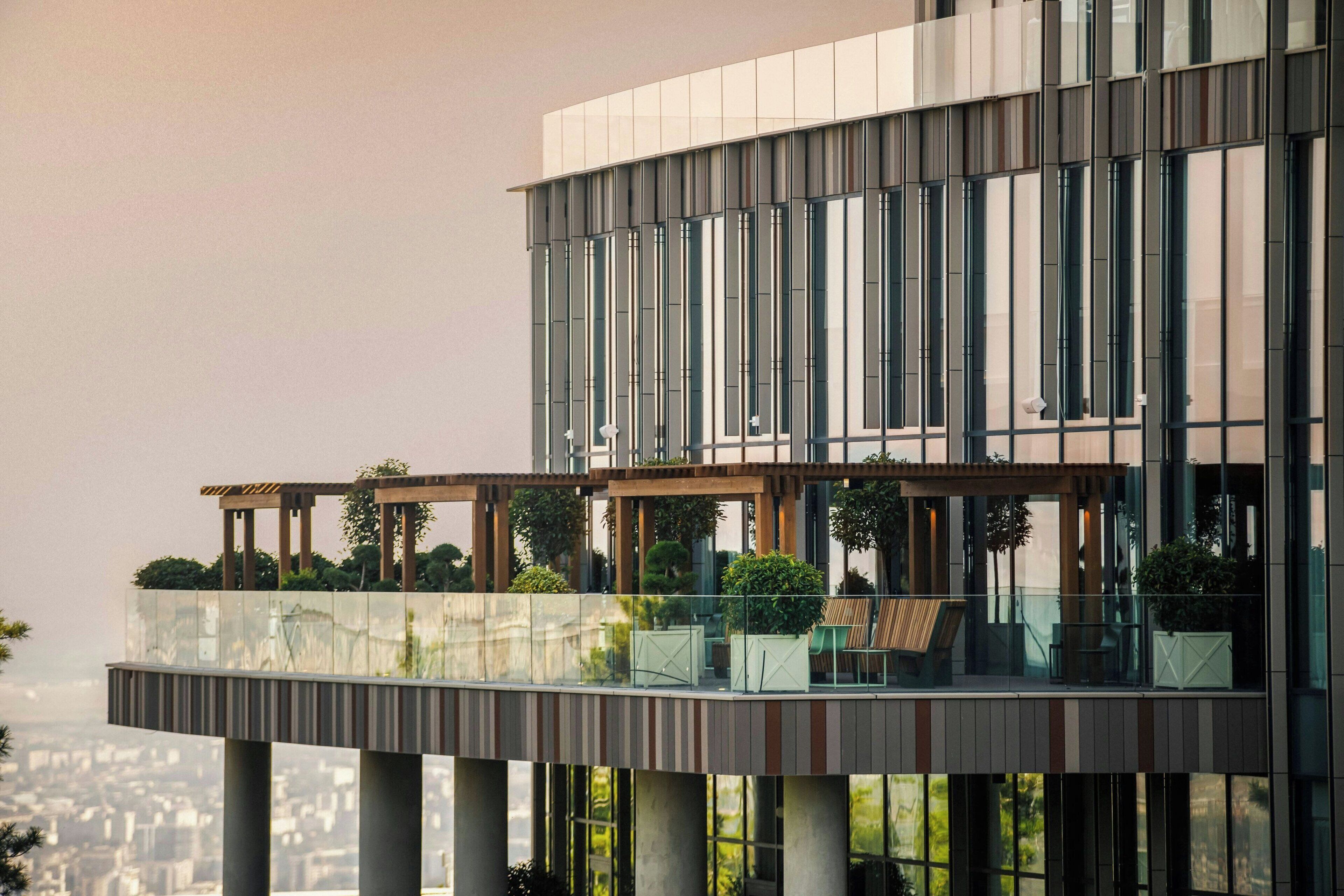 Quang cảnh nhìn từ nơi lưu trú