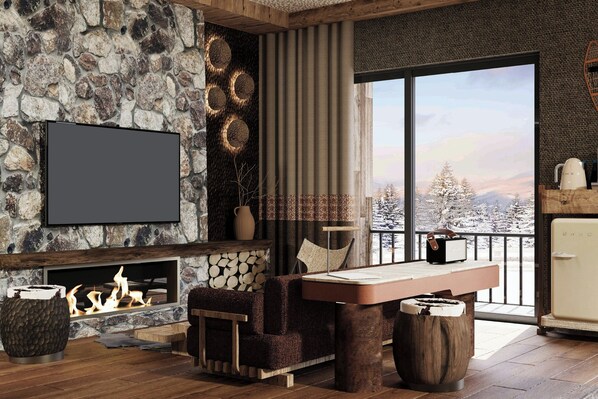 Suite, 1 King Bed, Non Smoking, Mountain View (Corner, Balcony) | Lounge | Sports bar - Ceylan Splend'or Uludag, Autograph Collection (Bursa)