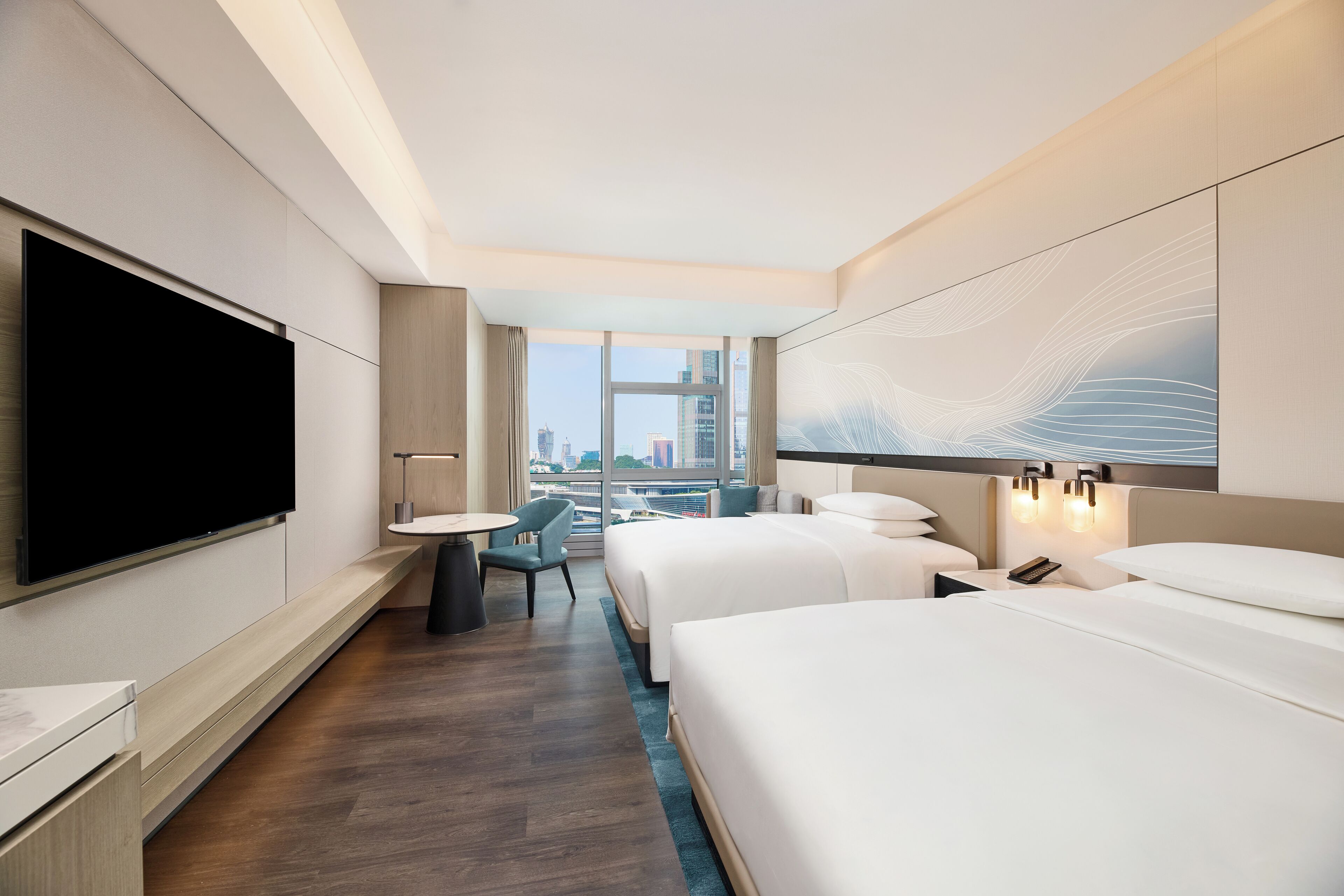 In-room safe, desk, blackout drapes, iron/ironing board