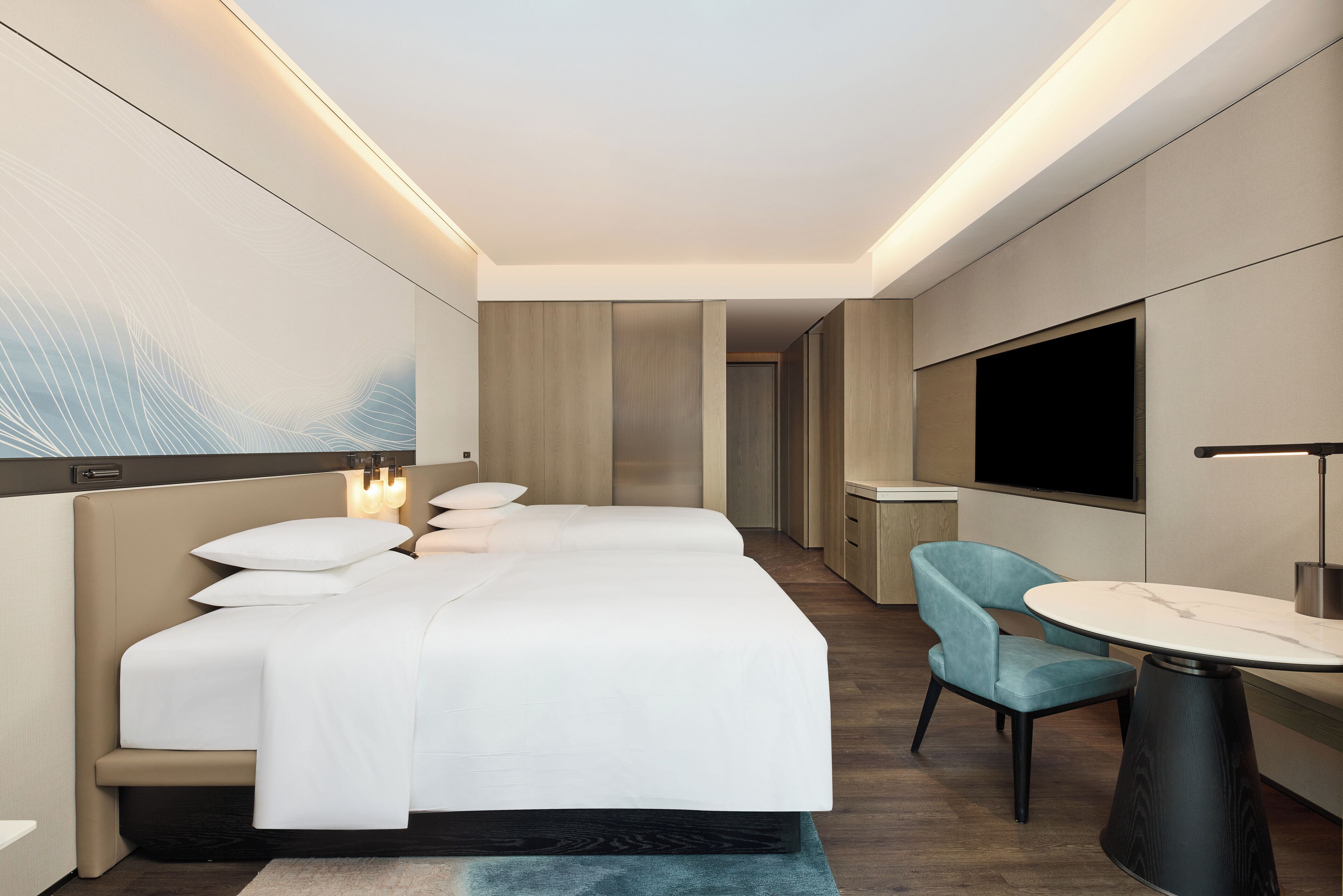 In-room safe, desk, blackout drapes, iron/ironing board