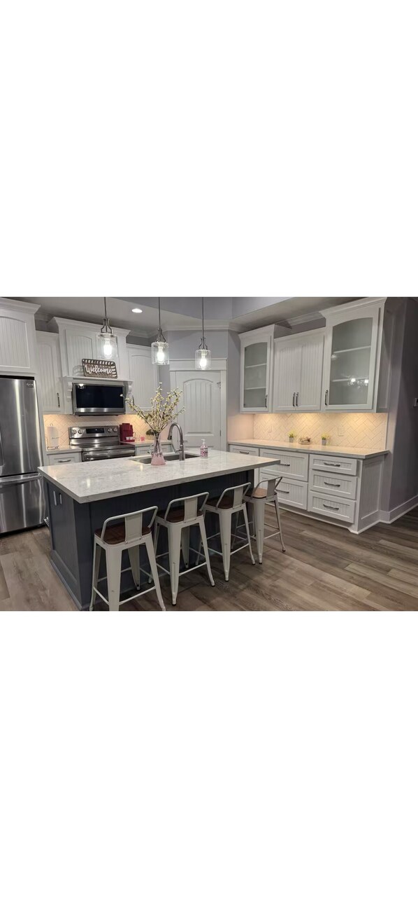 Private kitchen - Beach House with Beach View (Bolivar Peninsula)