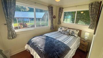 2 bedrooms, iron/ironing board, free WiFi, bed sheets