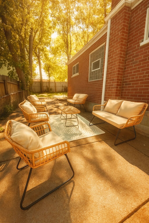 Terraza o patio