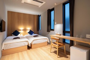 高级双床房 | 免费 WiFi