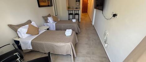 1 makuuhuone, ilmainen Wi-Fi, vuodevaatteet