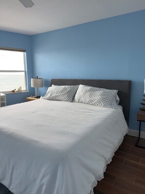 2 dormitorios, tabla de planchar con plancha, Internet y ropa de cama