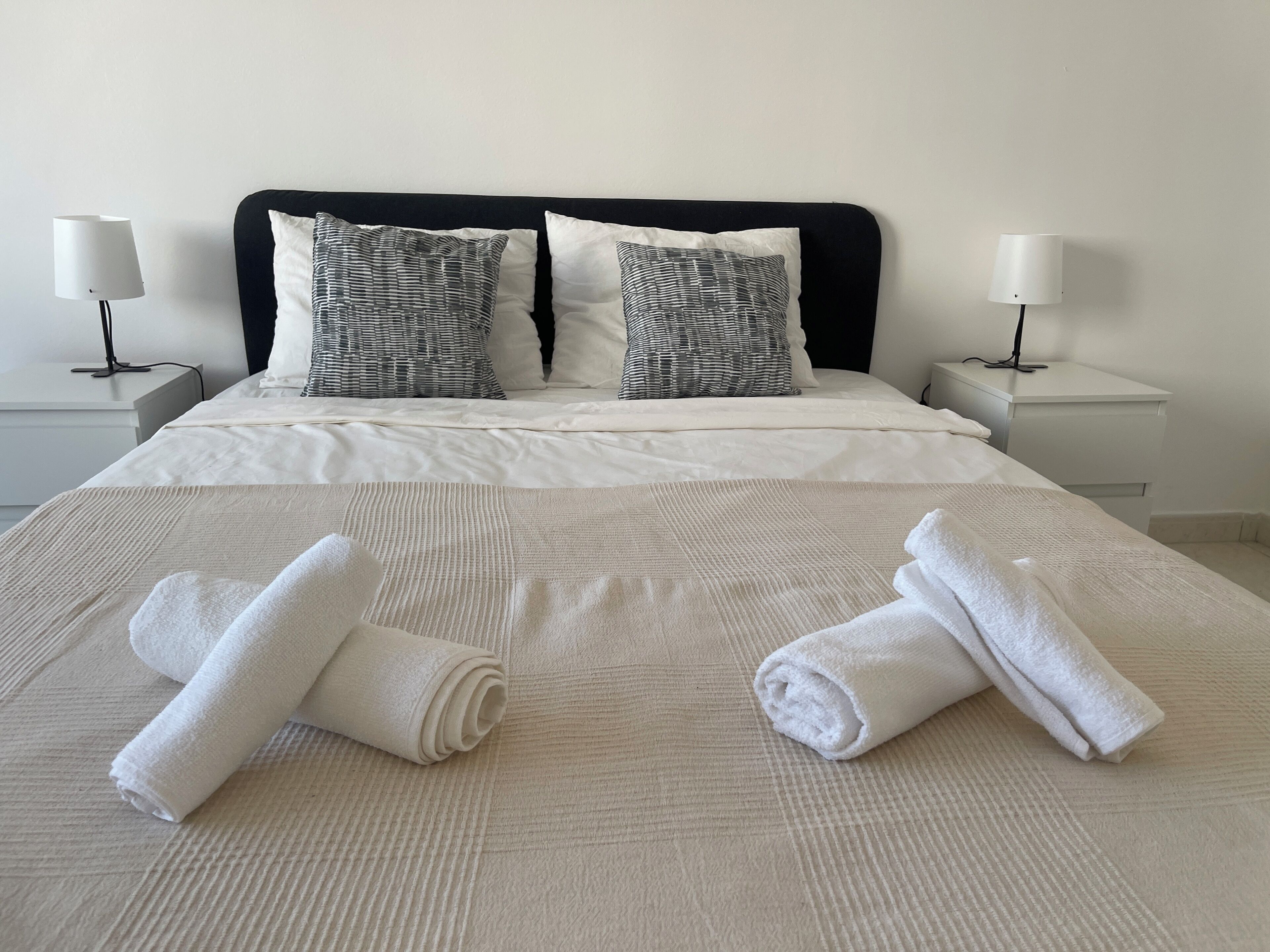 2 bedrooms, iron/ironing board