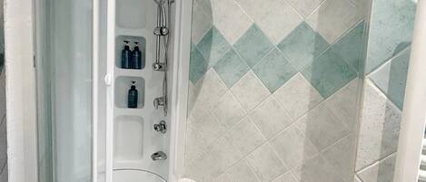 Free toiletries, hair dryer, bidet, towels