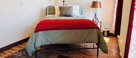 1 makuuhuone, ilmainen Wi-Fi, vuodevaatteet