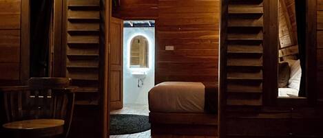 Standard Cabin, Balcony, Mountain View | Terrace/patio