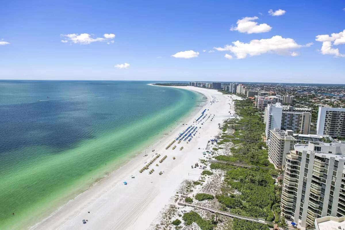 Sun loungers, beach towels
