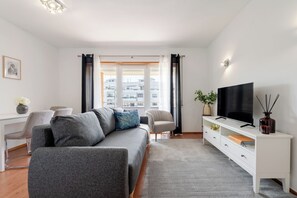 TV connectée, cheminée