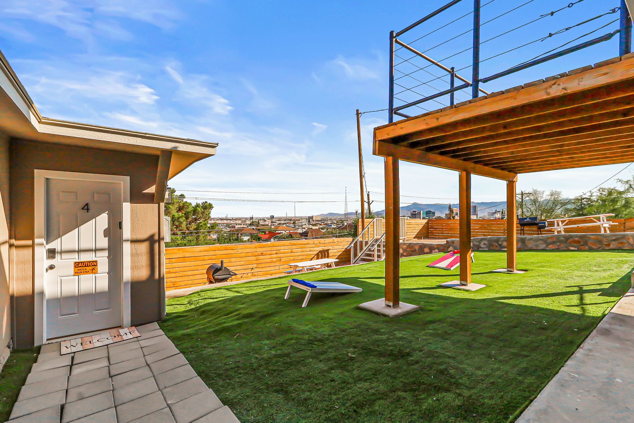 Enceinte de l’hébergement