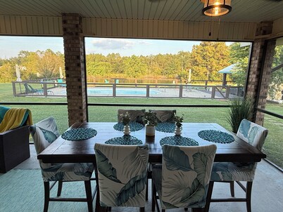 Hometown Hideaway: A Lake House with Pool - minutes to MS Gulf Coast Beaches