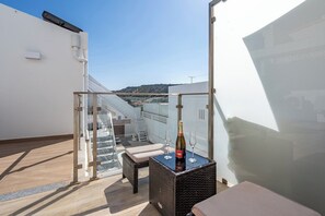 Terrace/patio - Aurazul 1 Bedroom Apartment (Praia da Luz)