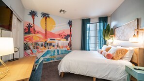 4 bedrooms, iron/ironing board, free WiFi, bed sheets