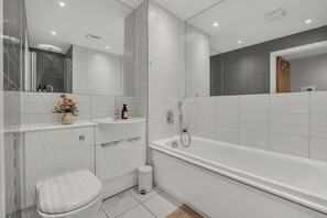 Hair dryer, towels