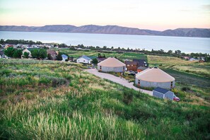 Exterior - The Pioneer Yurt - Rustic vibes, modern necessities. Sleeps 12. (Garden City)