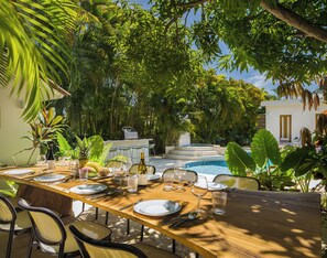 Restaurante al aire libre