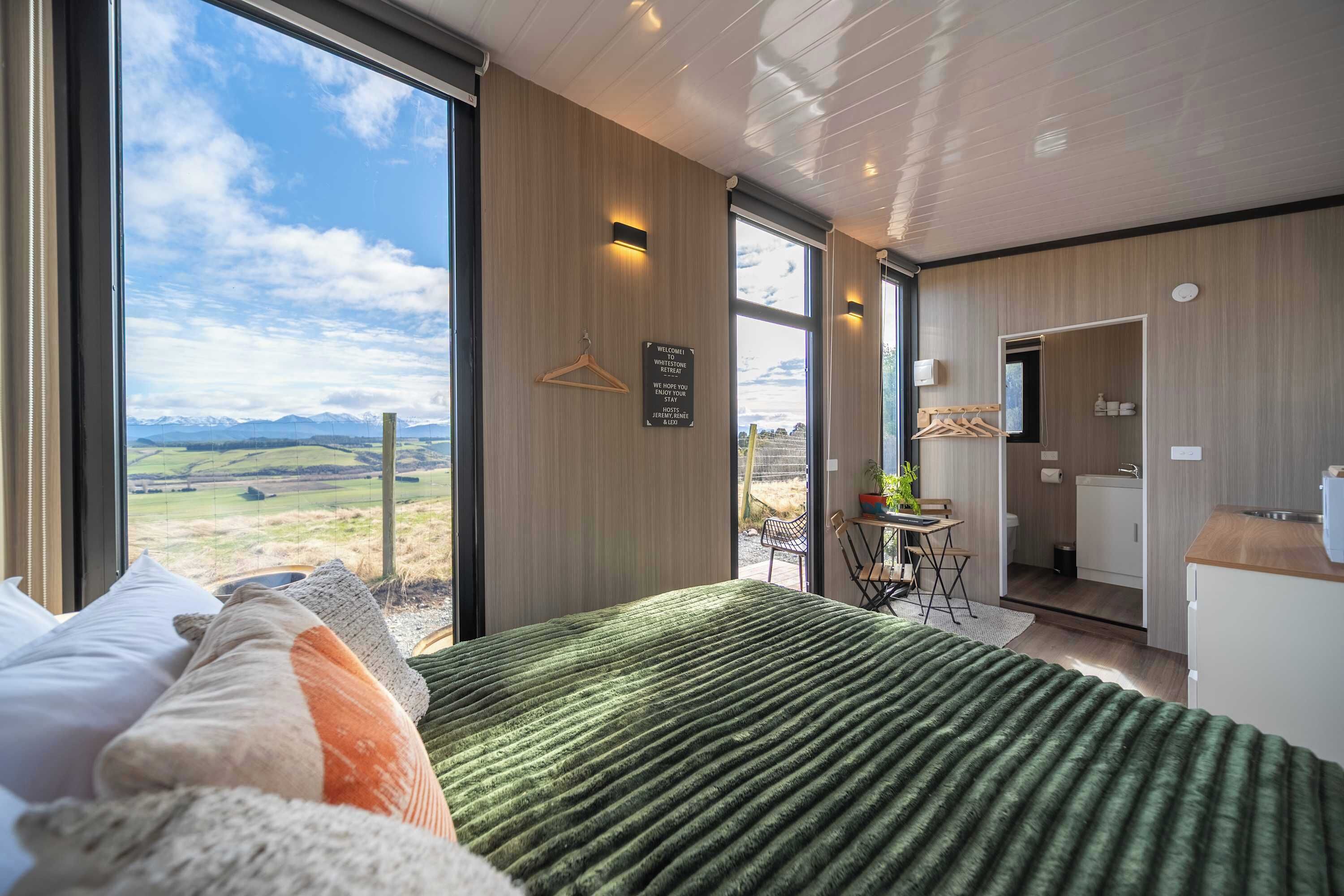 1 غرفة نوم وملاءات أسرّة