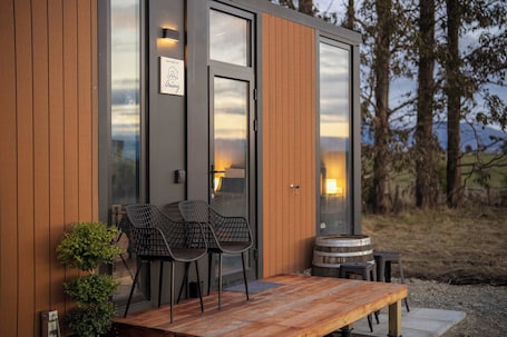 Terrace/patio. Whitestone Retreat 1 by Tiny Away