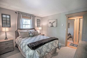 4 bedrooms, iron/ironing board, travel crib, WiFi