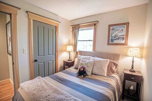 4 bedrooms, iron/ironing board, travel crib, WiFi