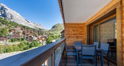 Cristaux B302 : Appartement neuf au pied des pistes