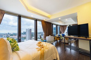 Individually decorated, individually furnished, desk, laptop workspace - Aeon Towers  (Davao)