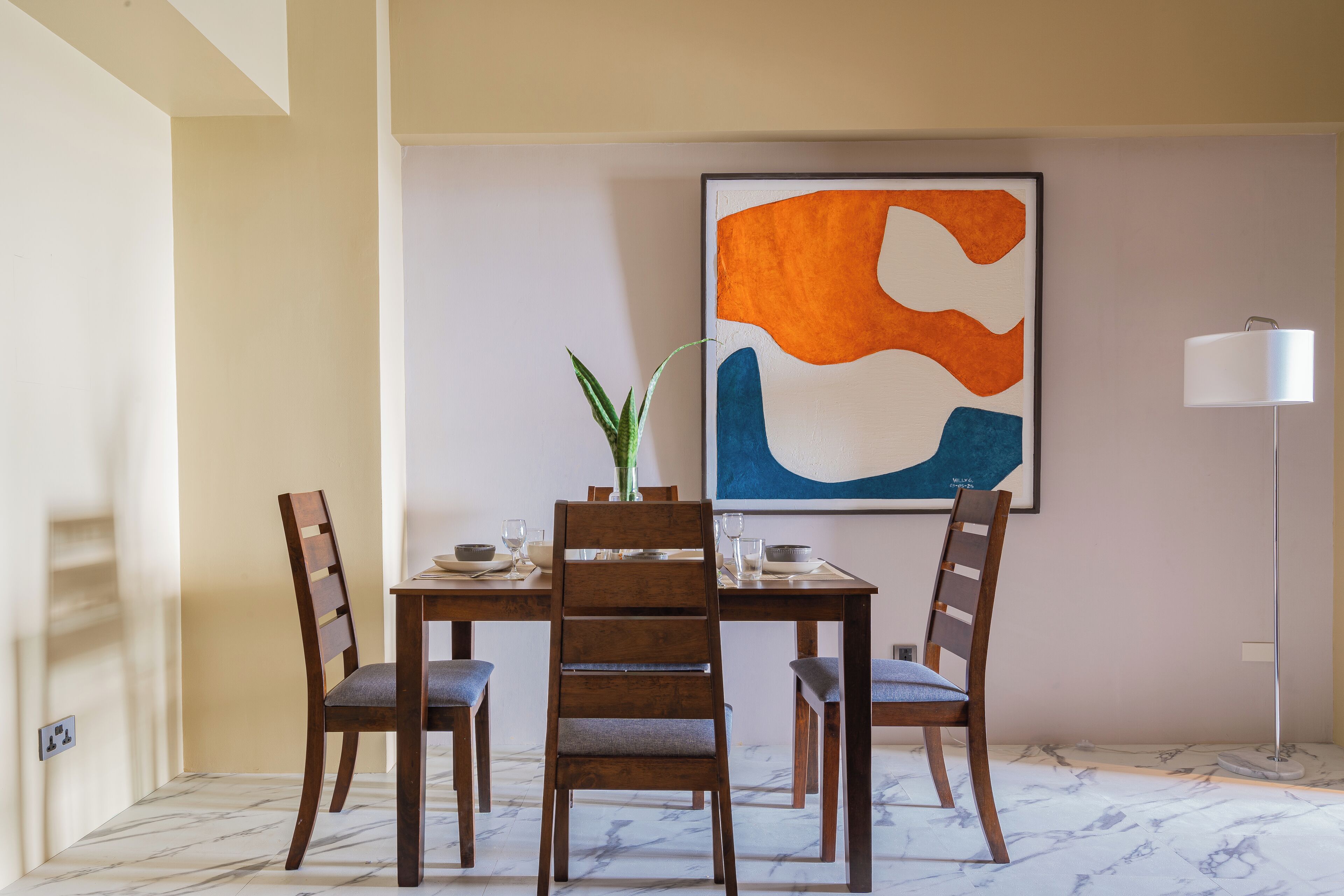 Restauration dans la chambre
