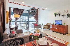 Living area - Heaven Suites (Kuala Lumpur)