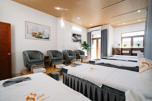 Hot stone massages, deep-tissue massages, Swedish massages