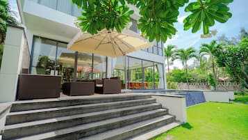 Utendørs bryllupsområde