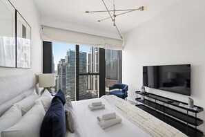 1 bedroom, desk, iron/ironing board, WiFi