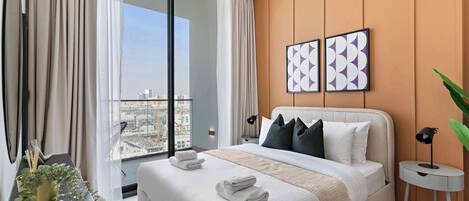 1 soverom, skrivebord, strykejern/-brett og wi-fi