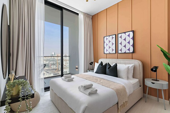 1 bedroom, desk, iron/ironing board, WiFi